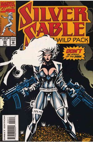 Silver Sable 20 published by Marvel with cover art by Steven Butler