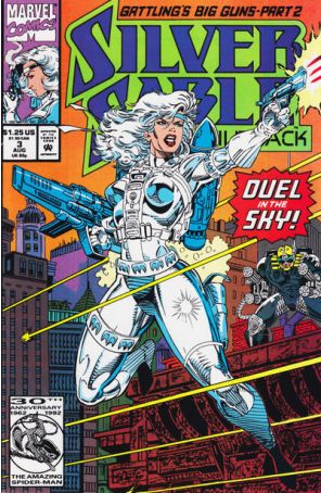 Silver Sable 3 published by Marvel with cover art by Steven Butler