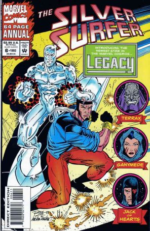 Silver Surfer (Vol. 3) Annual 6 published by Marvel with cover art by Ron Lim