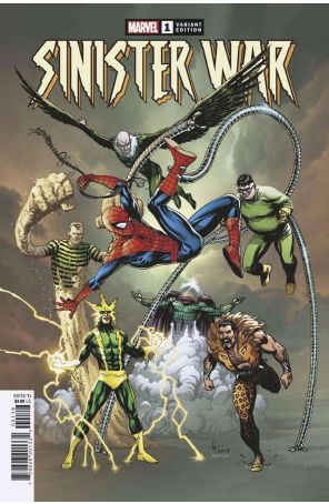 Sinister War 1D published by Marvel with cover art by Gary Frank