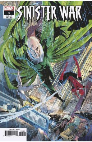 Sinister War 1I published by Marvel with cover art by Federico Vicentini