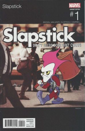 Slapstick (2nd Series) 1F published by Marvel