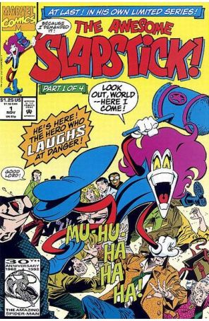 Slapstick 1 published by Marvel with cover art by James W. Fry III