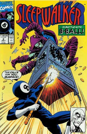 Sleepwalker 2 published by Marvel with cover art by Bret Blevins