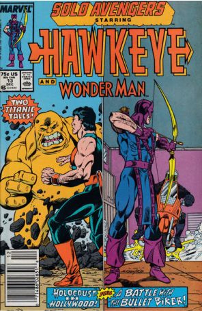 Solo Avengers 13 (Newsstand) published by Marvel with cover art by Butch Guice