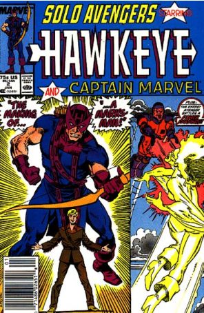 Solo Avengers 2 (Newsstand) published by Marvel with cover art by Lee Weeks