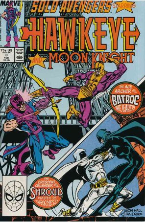 Solo Avengers 3 published by Marvel with cover art by Bob Hall