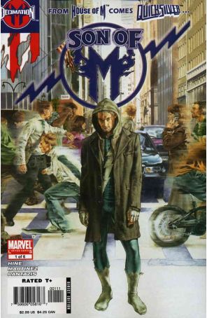 Son of M 1 published by Marvel with cover art by John Watson
