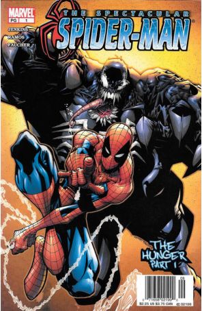 Spectacular Spider-Man (2nd Series) 1 (Newsstand) published by Marvel with cover art by Humberto Ramos