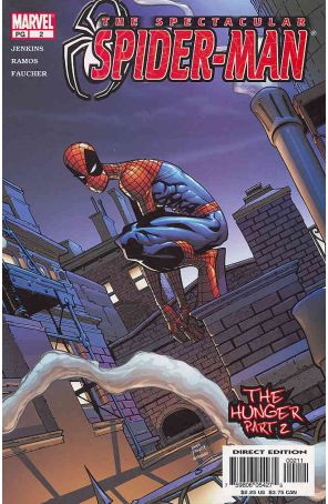 Spectacular Spider-Man (2nd Series) 2 published by Marvel with cover art by Humberto Ramos