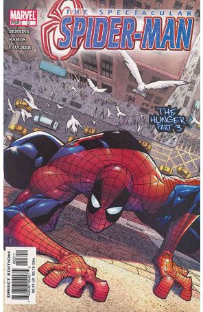 Spectacular Spider-Man (2nd Series) 3 published by Marvel with cover art by Humberto Ramos