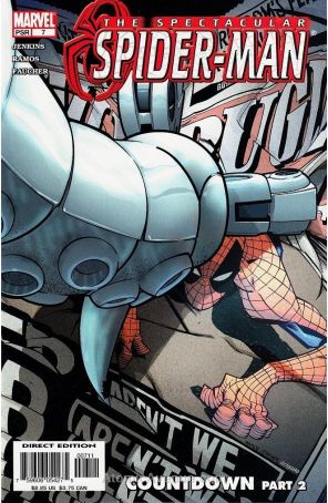 Spectacular Spider-Man (2nd Series) 7 published by Marvel with cover art by Humberto Ramos