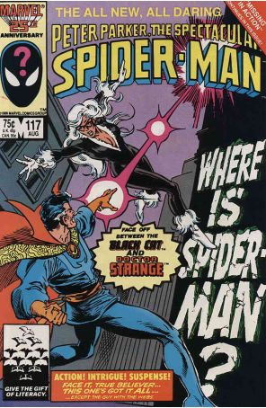 The Spectacular Spider-Man 117 published by Marvel
