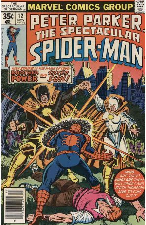 The Spectacular Spider-Man 12 published by Marvel with cover art by Al Milgrom