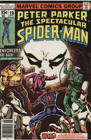 The Spectacular Spider-Man 19 published by Marvel with cover art by Ernie Chan
