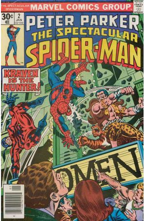 The Spectacular Spider-Man 2 published by Marvel with cover art by Sal Buscema