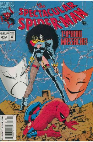 The Spectacular Spider-Man 213CS published by Marvel with cover art by Joe Madureira