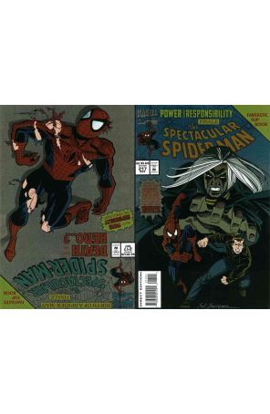 The Spectacular Spider-Man 217SC published by Marvel with cover art by Sal Buscema