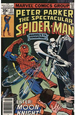 The Spectacular Spider-Man 22 published by Marvel with cover art by Dave Cockrum