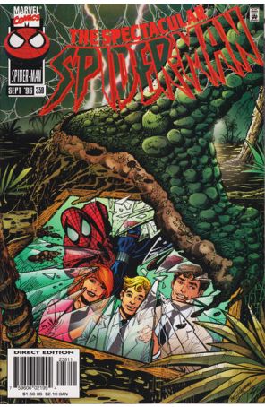 The Spectacular Spider-Man 238 published by Marvel with cover art by Sal Buscema