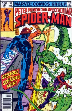 The Spectacular Spider-Man 39 (Newsstand) published by Marvel with cover art by Jerry Bingham