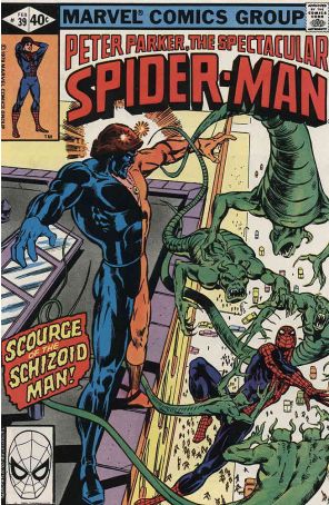 The Spectacular Spider-Man 39 published by Marvel with cover art by Jerry Bingham