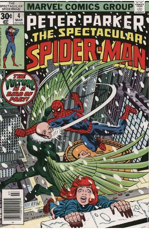 The Spectacular Spider-Man 4 published by Marvel with cover art by Ed Hannigan
