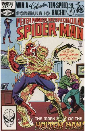 The Spectacular Spider-Man 63 published by Marvel