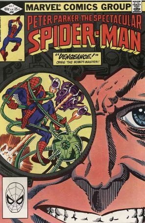 The Spectacular Spider-Man 68 published by Marvel with cover art by Ed Hannigan