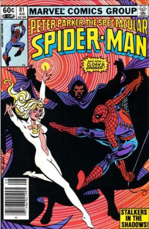The Spectacular Spider-Man 81 (Newsstand) published by Marvel with cover art by Al Milgrom
