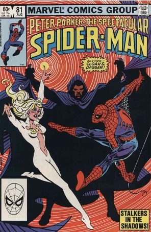 The Spectacular Spider-Man 81 published by Marvel with cover art by Al Milgrom
