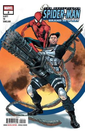 Spectacular Spider-Man: Brand New Day 2 published by Marvel with cover art by Phil Jimenez