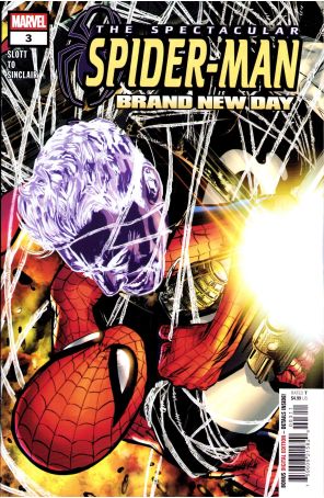 Spectacular Spider-Man: Brand New Day 3 published by Marvel with cover art by Phil Jimenez
