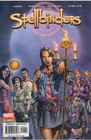 Spellbinders (Marvel) 1 published by Marvel with cover art by Michael Perkins