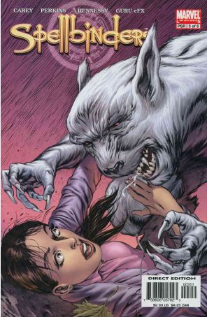 Spellbinders (Marvel) 3 published by Marvel with cover art by Michael Perkins