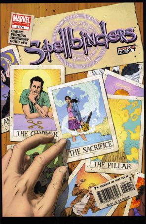 Spellbinders (Marvel) 5 published by Marvel with cover art by Michael Perkins
