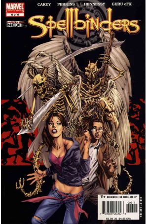 Spellbinders (Marvel) 6 published by Marvel with cover art by Michael Perkins