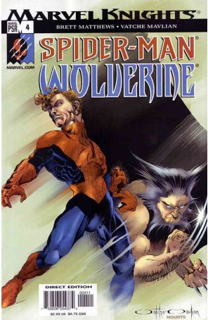 Spider-Man And Wolverine 4 published by Marvel