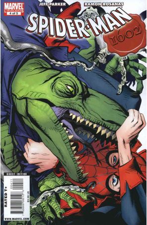 Spider-Man 1602 4 published by Marvel with cover art by Michael Golden