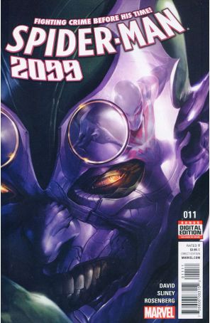 Spider-Man 2099 (3rd Series) 11 published by Marvel with cover art by Francesco Mattina