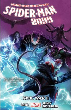 Spider-Man 2099 (3rd Series) TPB 3 published by Marvel with cover art by Francesco Mattina