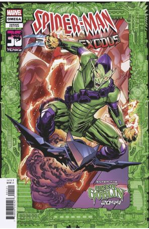 Spider-Man 2099: Exodus Omega 1A published by Marvel with cover art by Ken Lashley