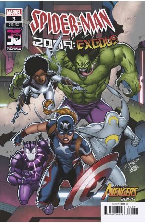 Spider-Man 2099: Exodus 3B published by Marvel with cover art by Ron Lim