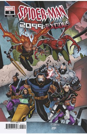 Spider-Man 2099: Exodus 5B published by Marvel with cover art by Ron Lim
