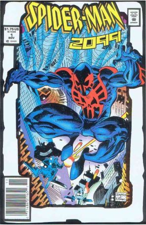 Spider-Man 2099 1 (2nd) published by Marvel with cover art by Rick Leonardi