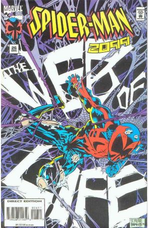 Spider-Man 2099 26 published by Marvel with cover art by Joe St. Pierre