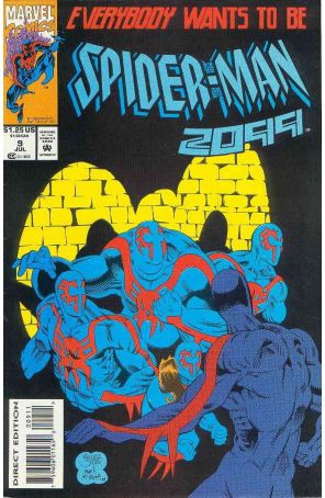 Spider-Man 2099 9 published by Marvel with cover art by Kelley Jones