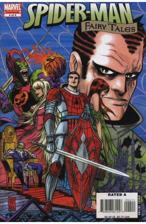 Spider-Man Fairy Tales 4 published by Marvel with cover art by Nick Dragotta