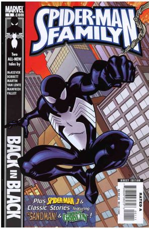 Spider-Man Family (2nd Series) 1 published by Marvel with cover art by Marcelo DiChiaro