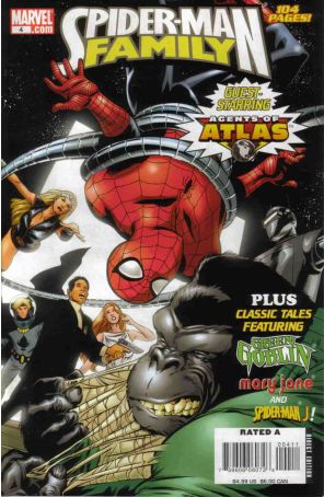 Spider-Man Family (2nd Series) 4 published by Marvel with cover art by Leonard Kirk